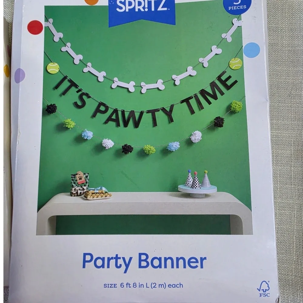 Spritz party decoration